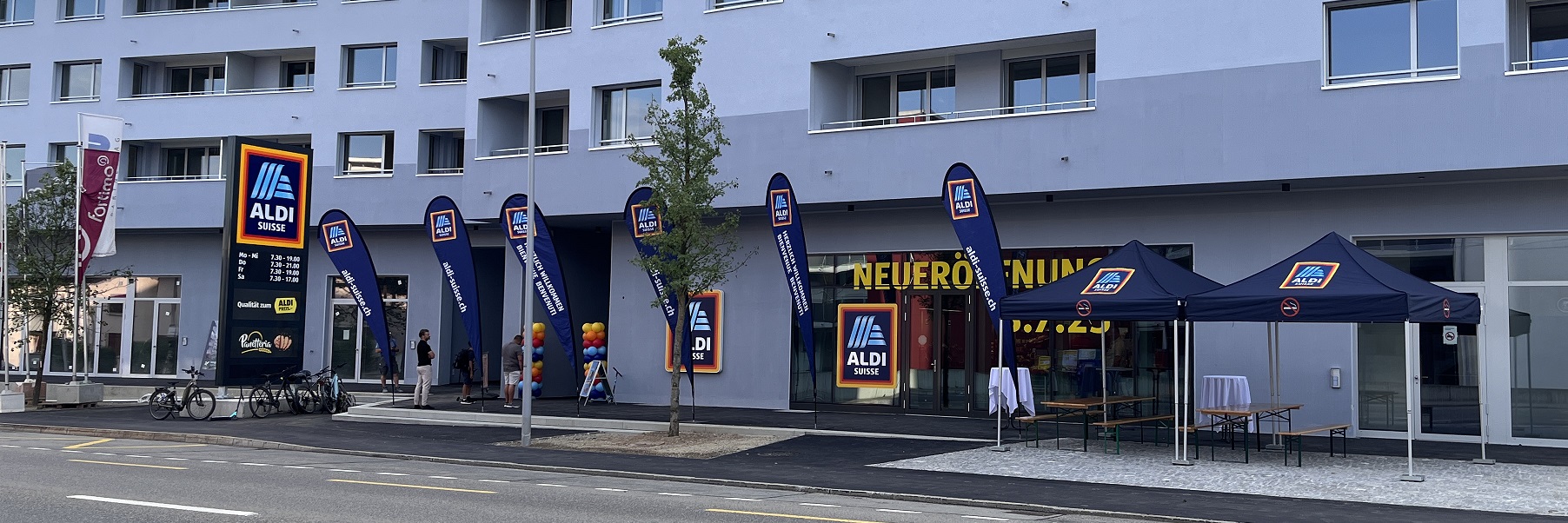 Ladenausbau Aldi Suisse, Geuensee